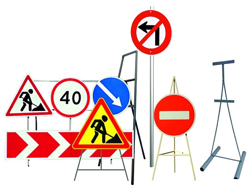 Стойки для дорожных знаков и светофоров